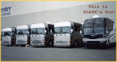 SLASH'S Bus - Fleet Center