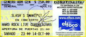 Guadalajara Ticket