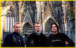 Keri, Adam and Brian in Cologne