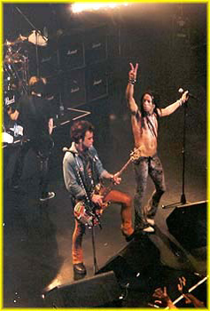 Rod, Johnny and Keri Onstage in Fukuoka, Japan