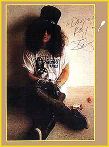 Daniel's SLASH Autograph