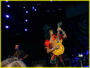 SLASH and Johnny at the NAMM Show