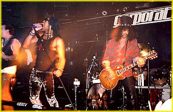 SLASH, Johnny and Rod at the Corporation in  Sheffield