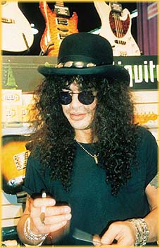 SLASH Signing Autographs