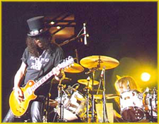 SLASH And Matt Laug Onstage