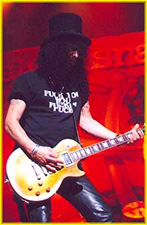 SLASH In A Red Spotlight