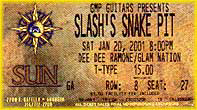 NAMM Ticket Stub