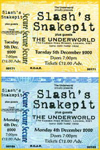 Underworld Ticket